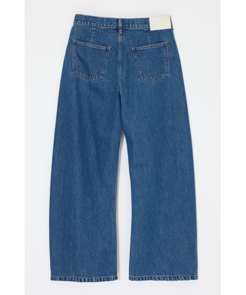 MOUSSY(マウジー)の「LOOSE WAIST DENIM STRAIGHT(デニムパンツ・レディース・ワンウォッシュ/ブルー・0/2/1)」の15枚目の写真