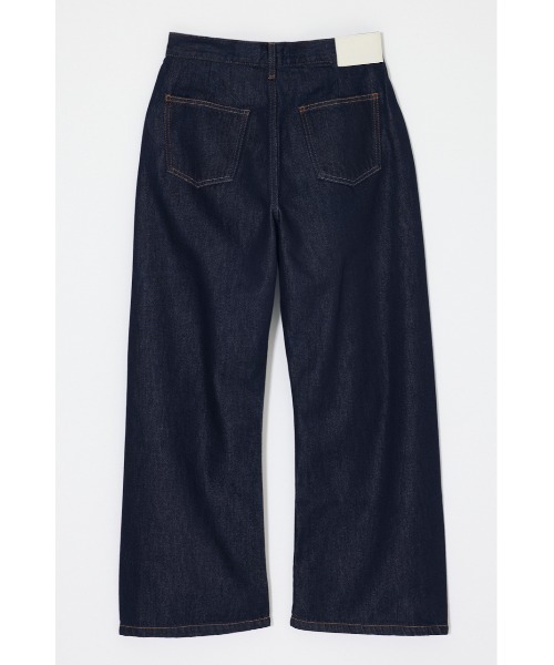 MOUSSY(マウジー)の「LOOSE WAIST DENIM STRAIGHT(デニムパンツ・レディース・ワンウォッシュ/ブルー・0/2/1)」の22枚目の写真