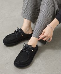 CAMINANDO/カミナンド SUEDE LACE UP MULES ミュール