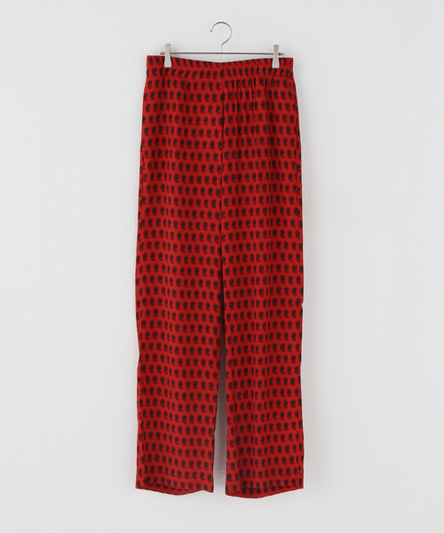 JOURNAL STANDARD(ジャーナルスタンダード)の「【WAXMAN BROTHERS/ワックスマンブラザーズ】ELASTIC BAND PANT(その他パンツ・レディース・レッド/ダークブルー・SMALL)」の2枚目の写真