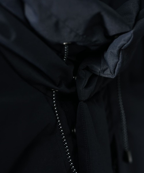 EKAL(エカル)の「『別注』Mizuno×EKAL GORE-TEX WINDSTOPPER ダウンジャケット(ダウンジャケット/コート・メンズ・グレー系その他/ブラック・LARGE/MEDIUM/SMALL)」の17枚目の写真
