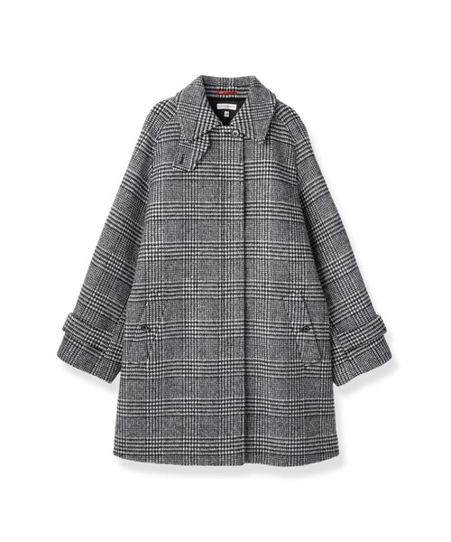DRESSTERIOR(ドレステリア)の「バルマカンコクーンコート(ステンカラーコート・レディース・ナチュラル/ブラック系1・36)」の3枚目の写真