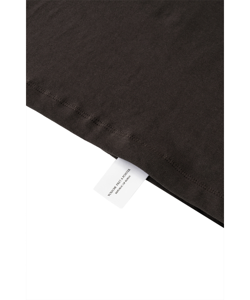 YOUCHE PRET A PORTER(ユッシュプレタポルテ)の「SI SLANT LONG SLEEVE TEE Earth Brown(Tシャツ/カットソー・メンズ・その他・LARGE/MEDIUM)」の9枚目の写真