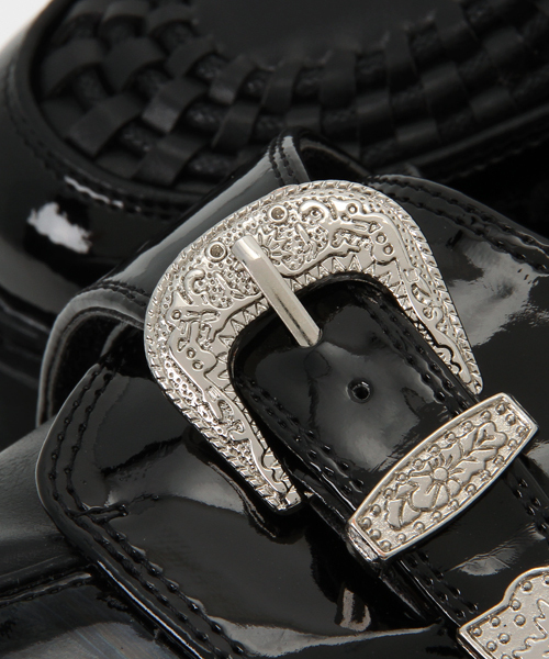 YOSUKE(ヨースケ)の「「YOSUKE/ヨースケ」アツゾコベルティッドスニーカー(スニーカー・レディース・ホワイト/ブラック×ホワイト/ブラック/クリアブラック/ブラック系その他/アニマル/ピンク系その他・L/M/S/LL)」の16枚目の写真