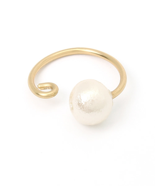 WARMTH（ワームス）の「warmth HAPPY BIRTHDAY パールイヤーカフ付き（イヤリング（片耳用）・レディース・ゴールド・FREE）」の4枚目の写真