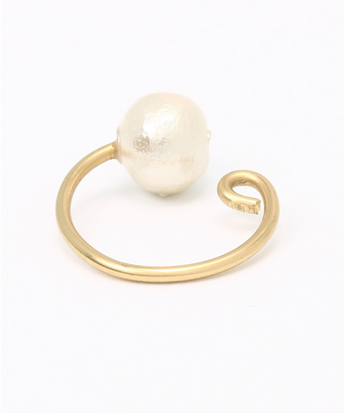 WARMTH（ワームス）の「warmth HAPPY BIRTHDAY パールイヤーカフ付き（イヤリング（片耳用）・レディース・ゴールド・FREE）」の5枚目の写真