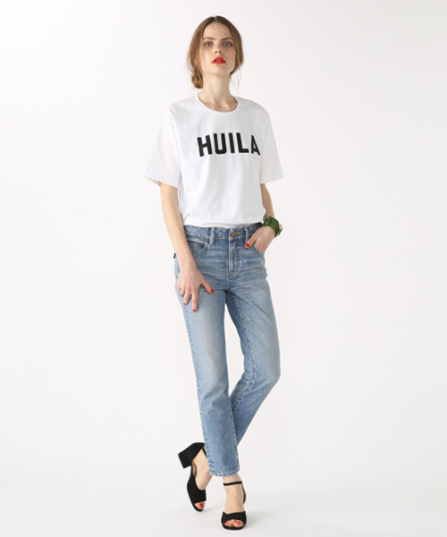 BLACK BY MOUSSY(ブラックバイマウジー)の「MANDHELING light blue Denim(デニムパンツ・レディース・ライトブルー・24inch/26inch/23inch/25inch)」の13枚目の写真