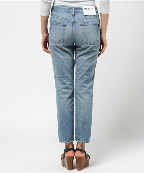 BLACK BY MOUSSY(ブラックバイマウジー)の「MANDHELING light blue Denim(デニムパンツ・レディース・ライトブルー・24inch/26inch/23inch/25inch)」の3枚目の写真
