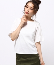 度詰め天竺Tシャツ