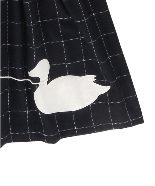 koe×THOM BROWNE（コエトムブラウン）の「[KOE×THOM BROWNE]WOMENS DUCK SHIRTDRESS（シャツワンピース・レディース・ホワイト・MEDIUM/SMALL/LARGE）」の5枚目の写真