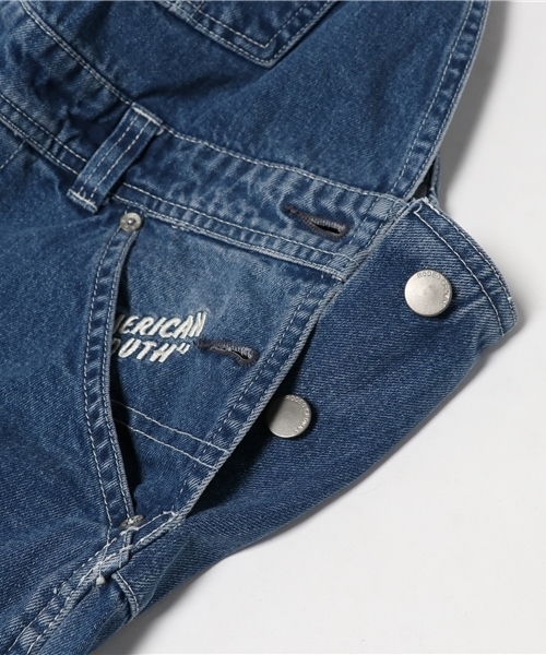 RODEO CROWNS WIDE BOWL（ロデオクラウンズワイドボウル）の「AMERICAN USE サロペット（その他・レディース・ライトブルー/ブルー・MEDIUM/SMALL）」の14枚目の写真