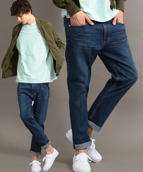 BEAUTY&YOUTH UNITED ARROWS（ビューティーアンドユースユナイテッドアローズ）の「【WEB限定】 by スキニー デニム アンクルパンツ ◆（デニムパンツ・メンズ・ネイビー/コバルトブルー・LARGE/MEDIUM/SMALL）」の2枚目の写真