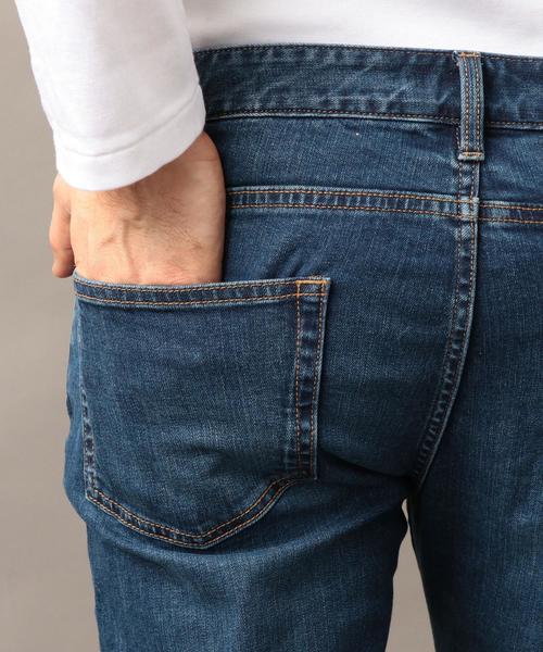 BEAUTY&YOUTH UNITED ARROWS（ビューティーアンドユースユナイテッドアローズ）の「【WEB限定】 by スキニー デニム アンクルパンツ ◆（デニムパンツ・メンズ・ネイビー/コバルトブルー・LARGE/MEDIUM/SMALL）」の18枚目の写真