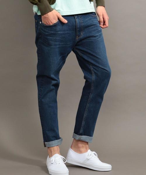 BEAUTY&YOUTH UNITED ARROWS（ビューティーアンドユースユナイテッドアローズ）の「【WEB限定】 by スキニー デニム アンクルパンツ ◆（デニムパンツ・メンズ・ネイビー/コバルトブルー・LARGE/MEDIUM/SMALL）」の21枚目の写真