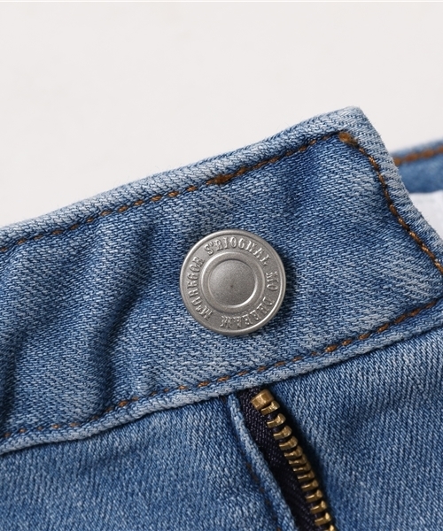 McGREGOR(マックレガー)の「ストレッチデニムクロップドテーパードパンツ(その他パンツ・レディース・ネイビー/ブルー・M/XL/S/L)」の11枚目の写真
