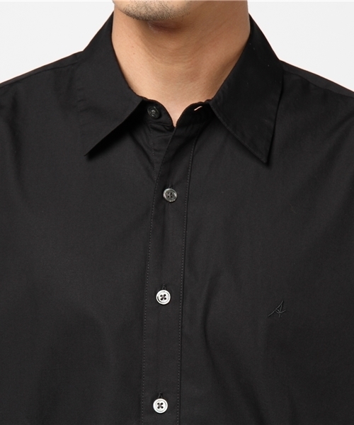 AMERICAN RAG CIE(アメリカンラグシー)の「アメリカンラグシーオリジナル 刺繍入ブロードシャツ(シャツ/ブラウス・メンズ・ホワイト/サックスブルー/ダークグリーン/ブラック・1/2)」の7枚目の写真