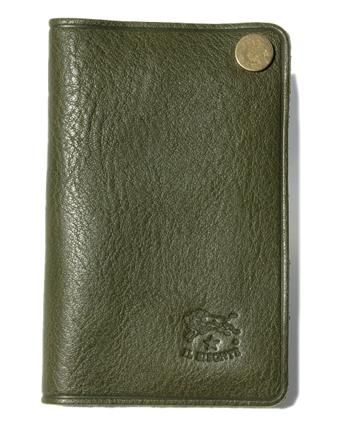IL BISONTE（イルビゾンテ）の「IL BISONTE / ORIGINAL LEATHER / カードケース（カードケース・レディース・ライトブラウン/ナチュラル/グリーン/オレンジ/レンガ/オリーブ/カーキ/レッド/グレー/ブラック/ダークブラウン/ネイビー・FREE）」の8枚目の写真