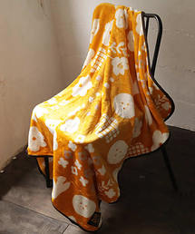 SESTO（セスト）の「ab18aw/大花柄ブランケットM / ひざ掛け