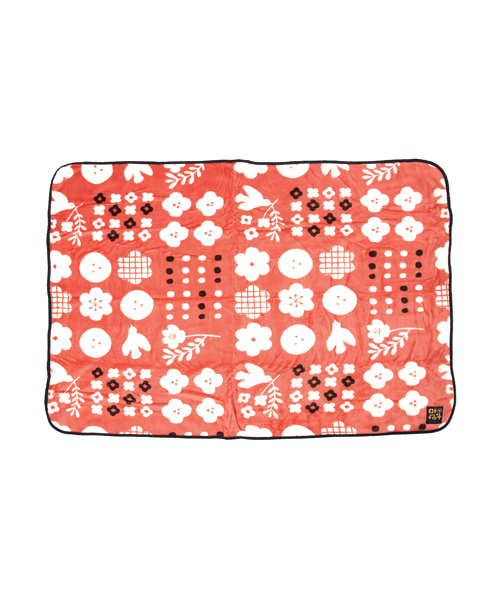 SESTO（セスト）の「ab18aw/大花柄ブランケットM / ひざ掛け