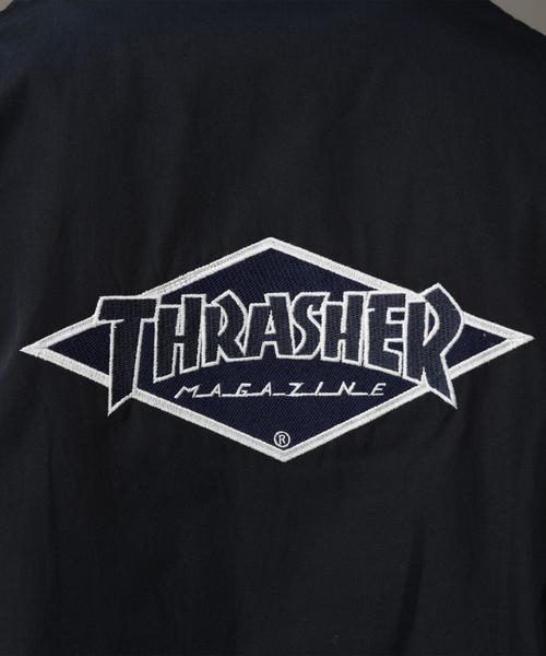 THRASHER(スラッシャー)の「【別注】 <THRASHER> COACH JACKET/コーチジャケット ◆(ブルゾン・メンズ・ワイン/ネイビー・LARGE/SMALL/MEDIUM)」の7枚目の写真