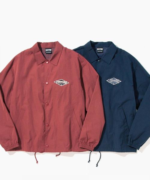 THRASHER(スラッシャー)の「【別注】 <THRASHER> COACH JACKET/コーチジャケット ◆(ブルゾン・メンズ・ワイン/ネイビー・LARGE/SMALL/MEDIUM)」の17枚目の写真