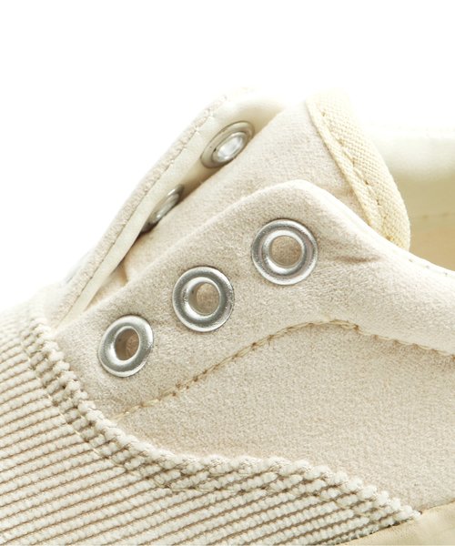 apres les cours（アプレレクール）の「ベビー異素材切替シューズ（スニーカー・キッズ・ブラック/カーキ/キナリ/ブラウン・15 /13/14）」の6枚目の写真