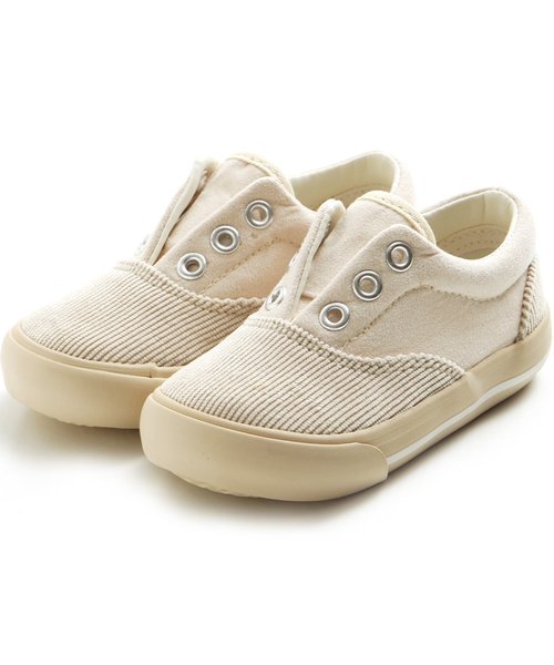 apres les cours（アプレレクール）の「ベビー異素材切替シューズ（スニーカー・キッズ・ブラック/カーキ/キナリ/ブラウン・15 /13/14）」の21枚目の写真