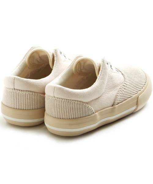 apres les cours（アプレレクール）の「ベビー異素材切替シューズ（スニーカー・キッズ・ブラック/カーキ/キナリ/ブラウン・15 /13/14）」の13枚目の写真