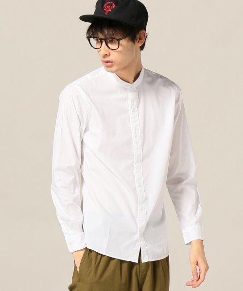 417 EDIFICE（フォーワンセブンエディフィス）の「◇ブロードバンドカラーシャツ（シャツ/ブラウス・メンズ・ブラック/ホワイト/ネイビー・SMALL/LARGE/MEDIUM）」の15枚目の写真