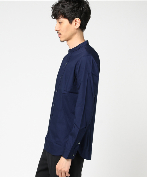 417 EDIFICE（フォーワンセブンエディフィス）の「◇ブロードバンドカラーシャツ（シャツ/ブラウス・メンズ・ブラック/ホワイト/ネイビー・SMALL/LARGE/MEDIUM）」の7枚目の写真