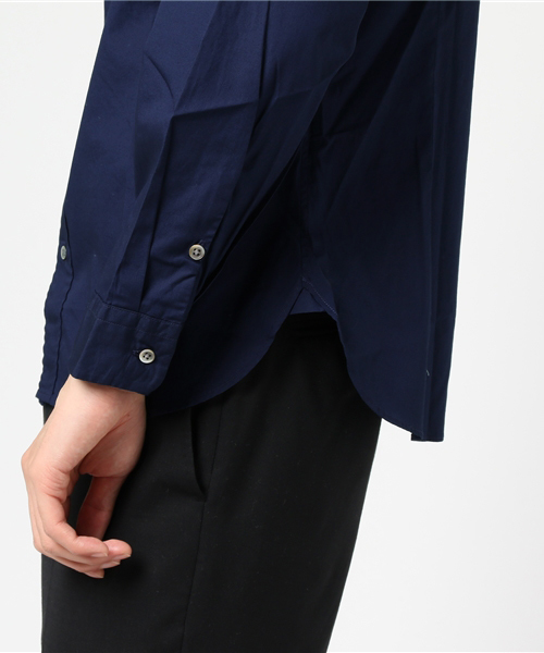 417 EDIFICE（フォーワンセブンエディフィス）の「◇ブロードバンドカラーシャツ（シャツ/ブラウス・メンズ・ブラック/ホワイト/ネイビー・SMALL/LARGE/MEDIUM）」の10枚目の写真