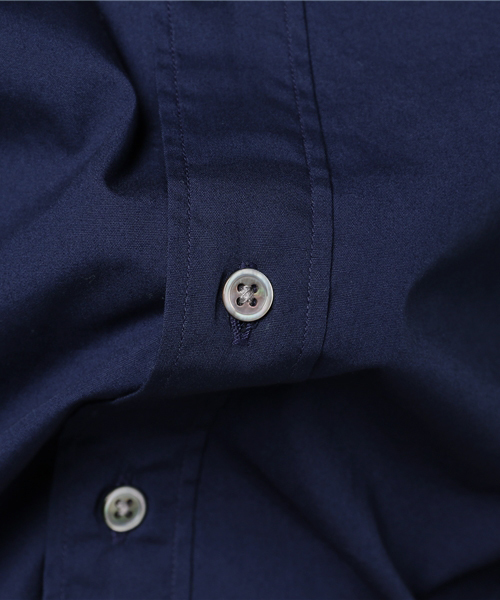 417 EDIFICE（フォーワンセブンエディフィス）の「◇ブロードバンドカラーシャツ（シャツ/ブラウス・メンズ・ブラック/ホワイト/ネイビー・SMALL/LARGE/MEDIUM）」の12枚目の写真