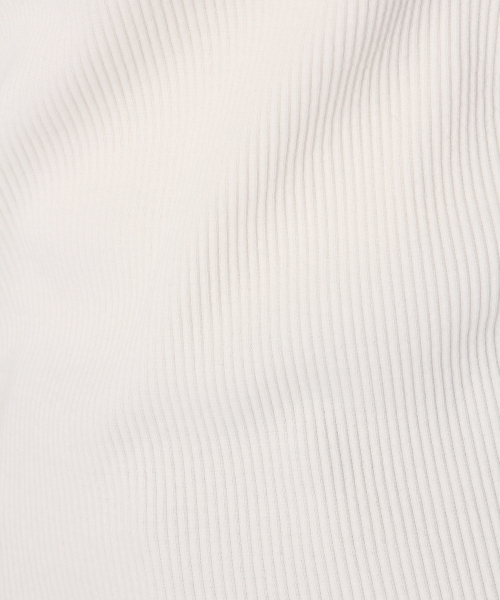 niko and...（ニコアンド）の「ウネウネリブ7分丈プルオーバー（Tシャツ/カットソー・レディース・レッド/ブラック/グレー/オフホワイト/ベージュ・MEDIUM/LARGE）」の20枚目の写真