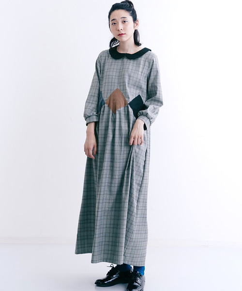 MERLOT（メルロー）の「アーガイルパッチワークグレンチェック柄