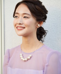 form forma | コットンパール　ショートネックレス(ネックレス)