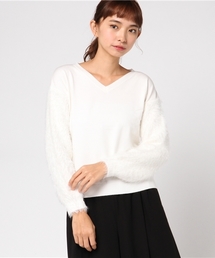 archives | 袖ファープルオーバー(ニット/セーター)