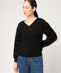 archives | 袖ファープルオーバー(ニット/セーター)