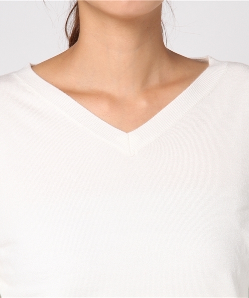 archives（アルシーヴ）の「袖ファープルオーバー（ニット/セーター・レディース・オフホワイト/パープル/グレー/ブラック/ラベンダー・MEDIUM）」の11枚目の写真