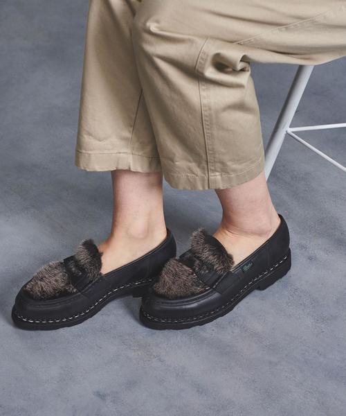 Paraboot(パラブーツ)の「<Paraboot(パラブーツ)>ORSAY シューズ ◆(ローファー・レディース・ブラック・24.5cm/22.5cm/23.5cm/23cm/24cm/25cm)」の4枚目の写真