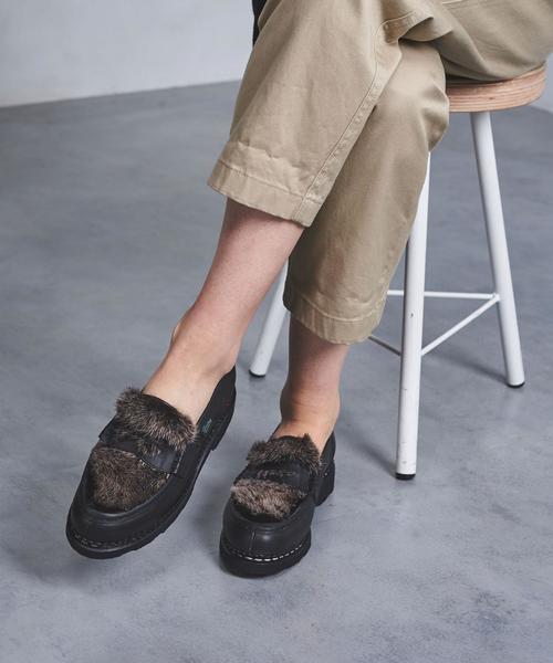 Paraboot(パラブーツ)の「<Paraboot(パラブーツ)>ORSAY シューズ ◆(ローファー・レディース・ブラック・24.5cm/22.5cm/23.5cm/23cm/24cm/25cm)」の5枚目の写真