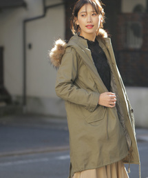 laboratory work | ラクーンファー付きモッズコート(モッズコート)