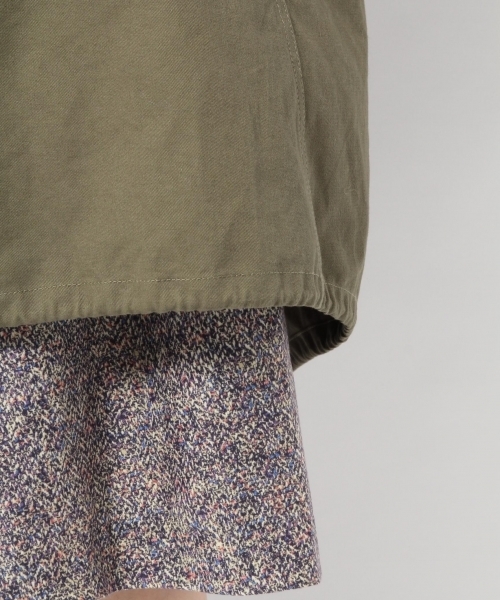 laboratory work(ラボラトリーワーク)の「ラクーンファー付きモッズコート(モッズコート・レディース・カーキ・MEDIUM)」の14枚目の写真