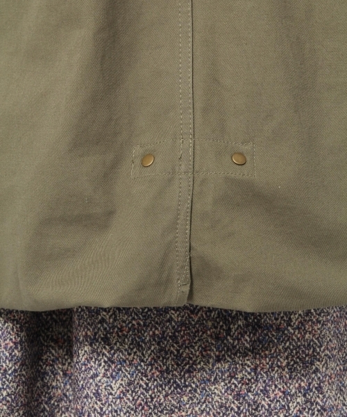 laboratory work(ラボラトリーワーク)の「ラクーンファー付きモッズコート(モッズコート・レディース・カーキ・MEDIUM)」の19枚目の写真