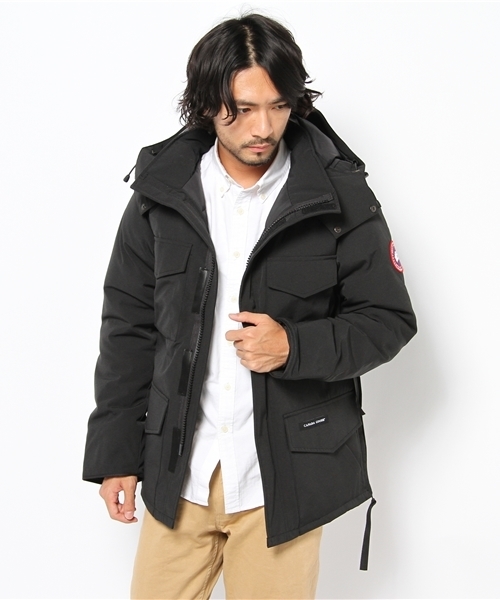 CIAOPANIC（チャオパニック）の「【CANADA GOOSE】KAMLOOPS（ダウンジャケット/コート・メンズ・ブラック・SMALL/MEDIUM）」の7枚目の写真