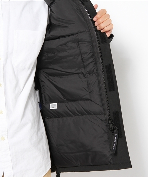 CIAOPANIC（チャオパニック）の「【CANADA GOOSE】KAMLOOPS（ダウンジャケット/コート・メンズ・ブラック・SMALL/MEDIUM）」の6枚目の写真