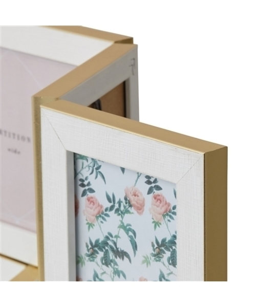 シエル パーテーションフレーム ワイド ゴールド（フォトフレーム