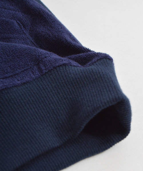 THING FABRICS（シングファブリックス）の「tHING FABRICS/シングファブリックス Switching CORDURA Zip Hoodie (Short Pile)（パーカー・メンズ・ブラック/ネイビー・M/L）」の20枚目の写真