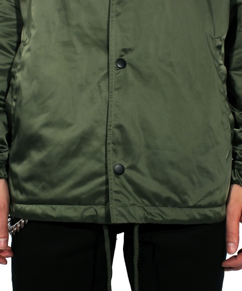 ８(eight)（エイト）の「ロゴ コーチジャケット ナイロンジャケット （ナイロンジャケット・メンズ・ブラック/カーキ・LARGE/MEDIUM）」の14枚目の写真