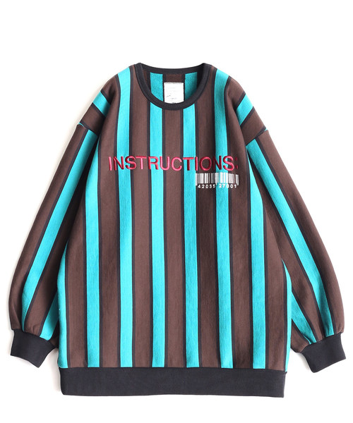 SHAREEF（シャリーフ）の「STRIPE L/S SWEAT（スウェット）」 - WEAR