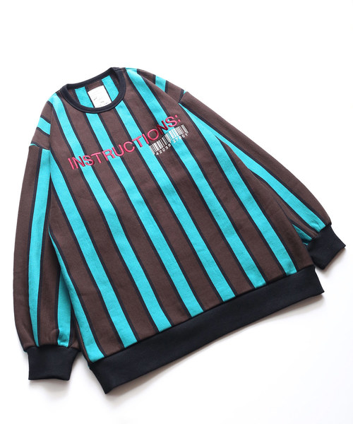 SHAREEF（シャリーフ）の「STRIPE L/S SWEAT（スウェット）」 - WEAR